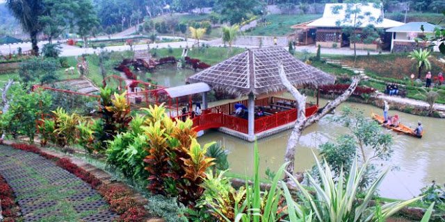 taman bunga di medan the le hu garden