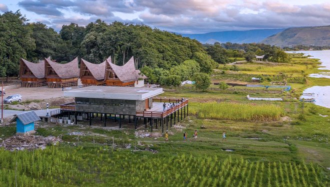 Kampung Ulos Huta Raja8